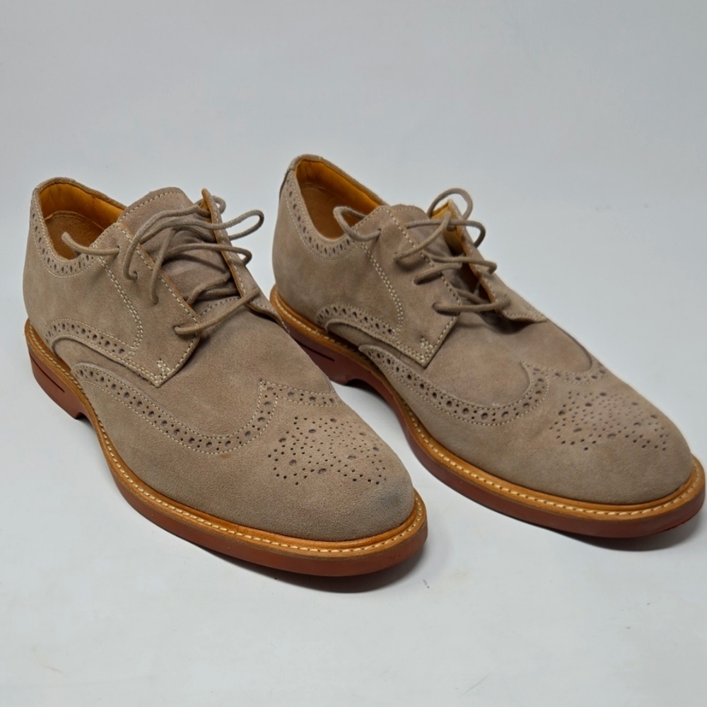 Men's Gold Cup Sperry Top Sider Tan Suede Shoes